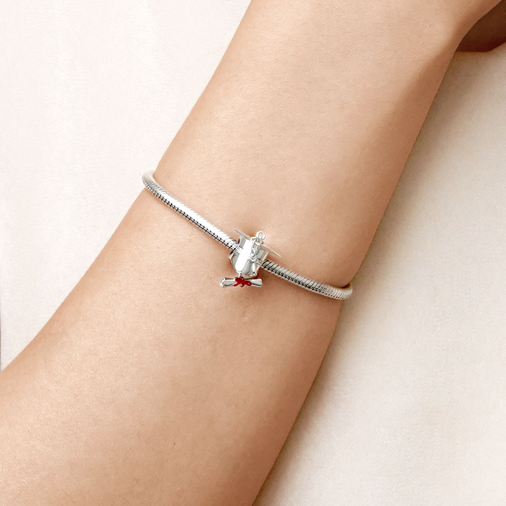 Gnoce Bachelor Hat Graduation Gift Charm_4