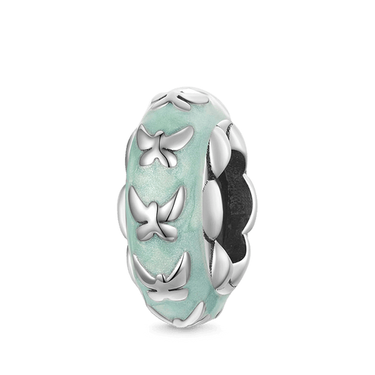 Gnoce Flying Butterflies Stopper Charm_1
