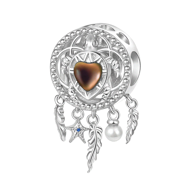 Gnoce Sea Turtle Dreamcatcher Mood Charm_1