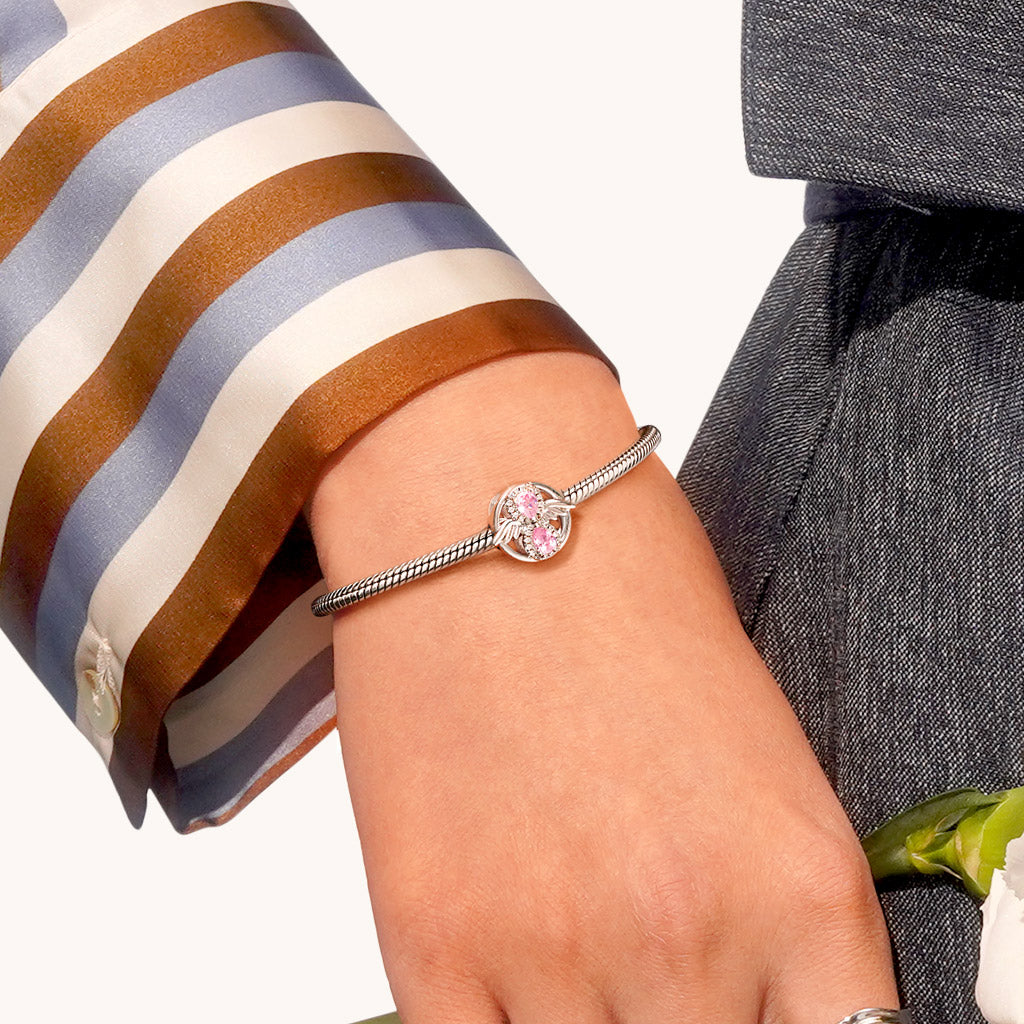 Gnoce Birthstone Infinite Love Charm_5