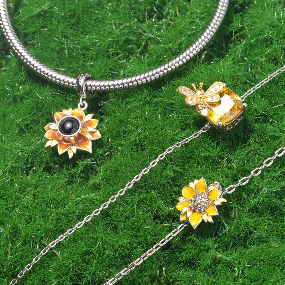 Gnoce Adjustable Honey Bee Bracelet_2