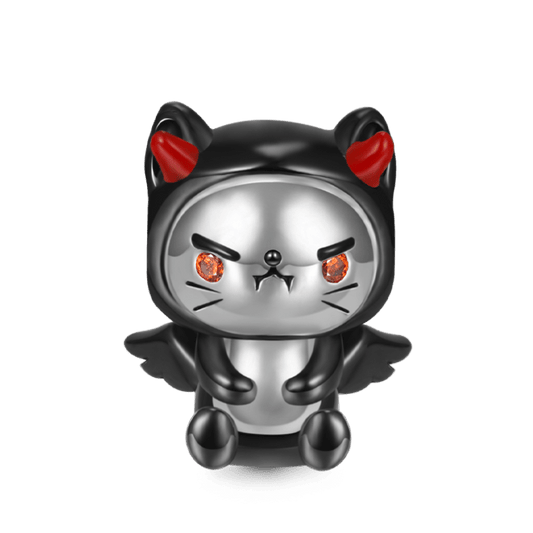 Gnoce Cool Black Cat Charm Gift for Halloween_1