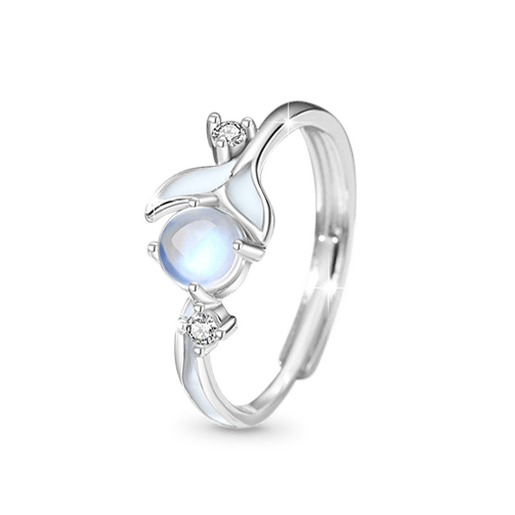 Gnoce Glowing Band Moonstone Adjustable Women's Band_1