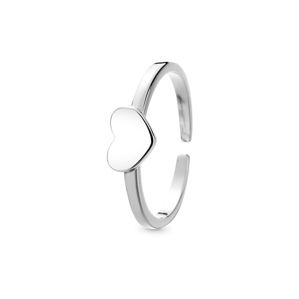 Gnoce 'Vows of Love' Heart Adjustable Women's Band_1
