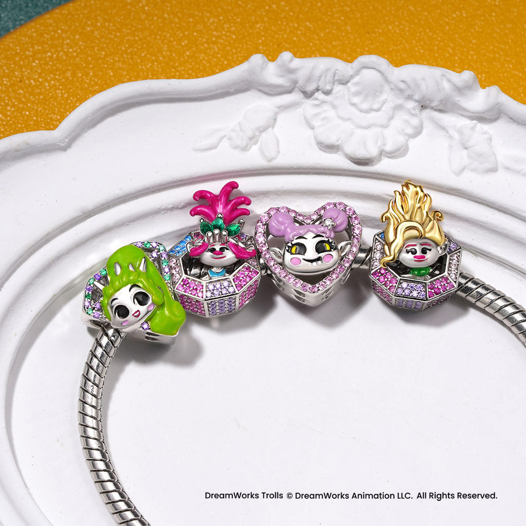 Gnoce Trolls King Gristle & Queen Nettles Double-Sided Charm_3