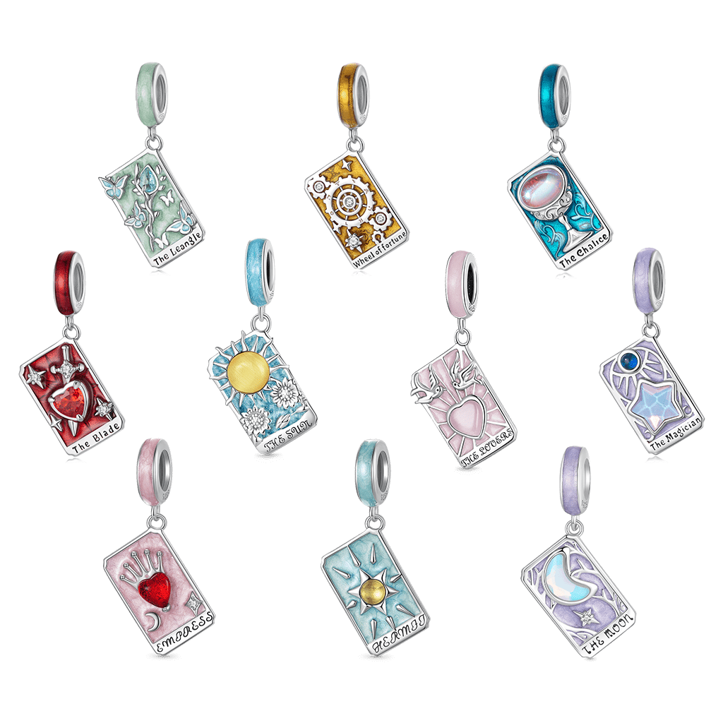 Gnoce Hermit Tarot Pendant Dangle Charm_3
