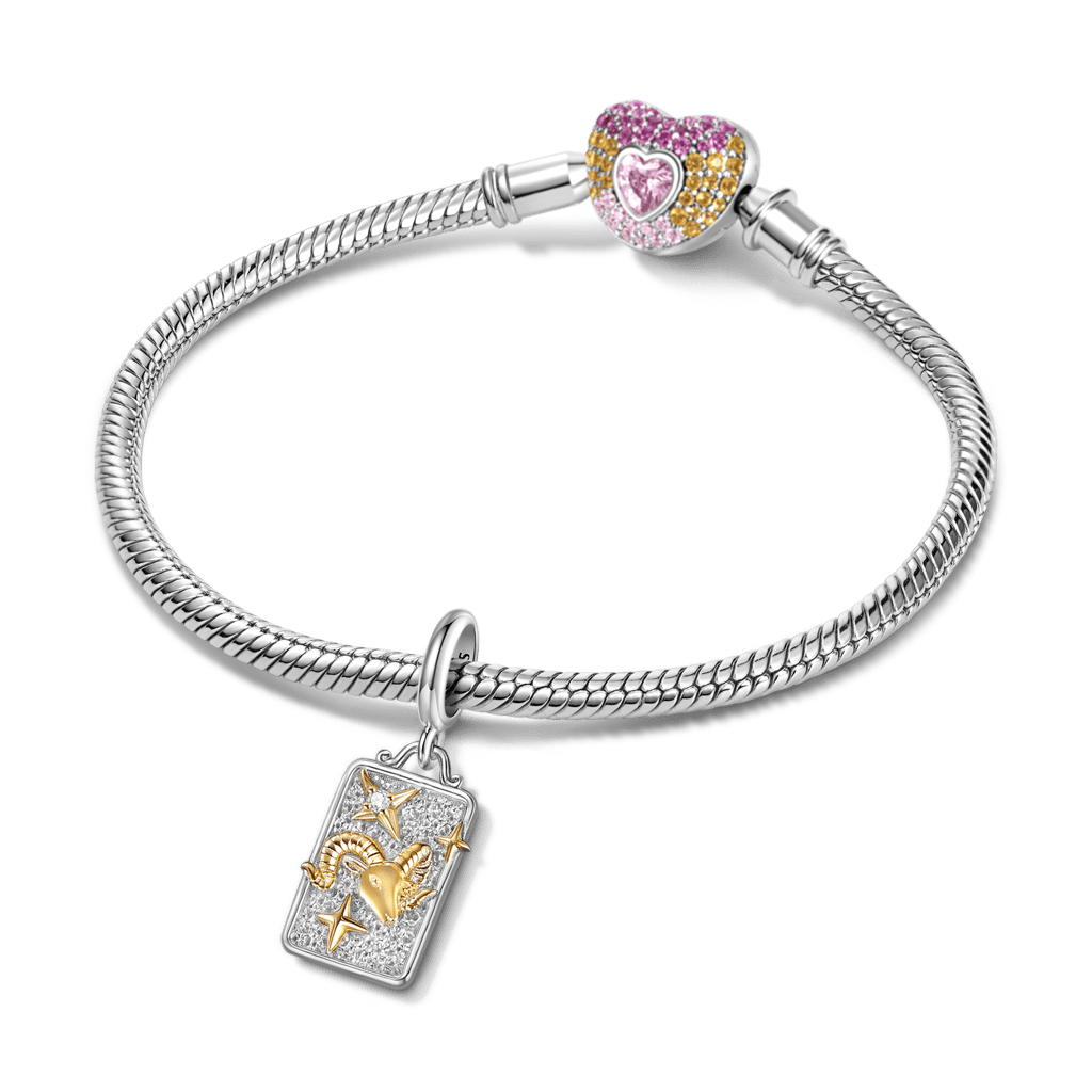 Gnoce Constellation Aries Pendant Dangle Charm_3