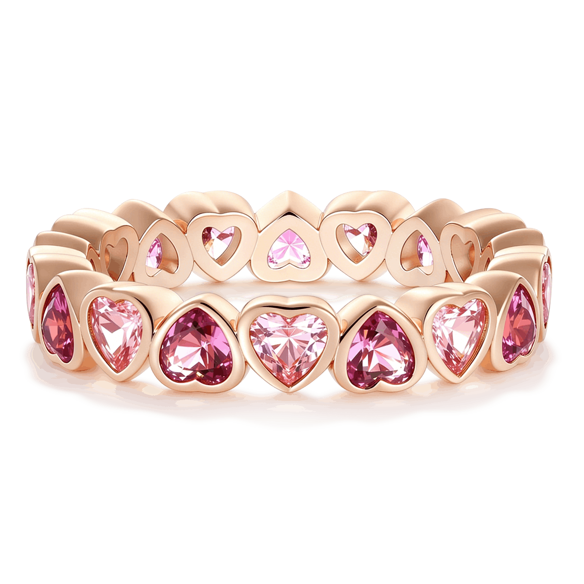 Gnoce Morganite Heart Bezel Ring_1