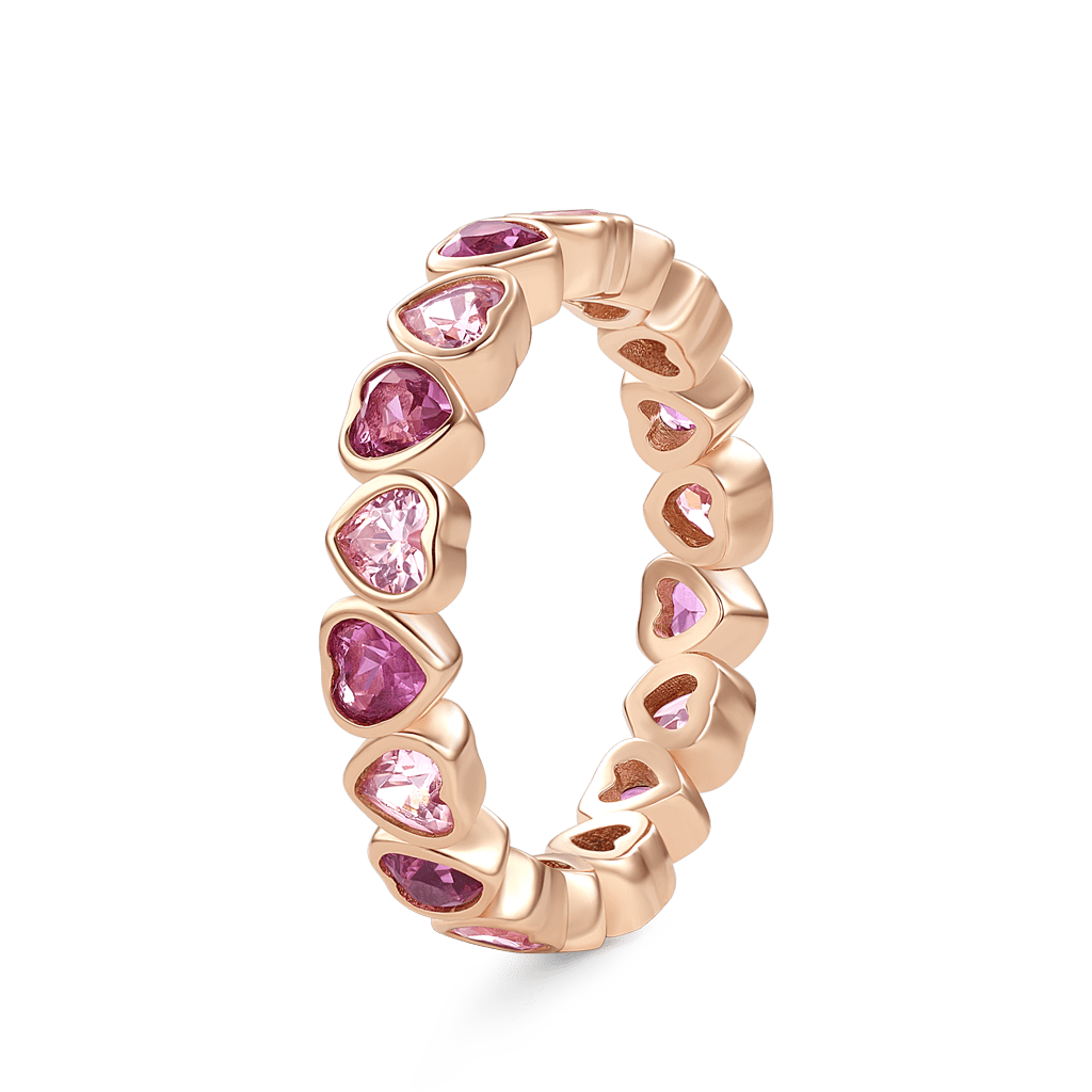 Gnoce Morganite Heart Bezel Ring_6