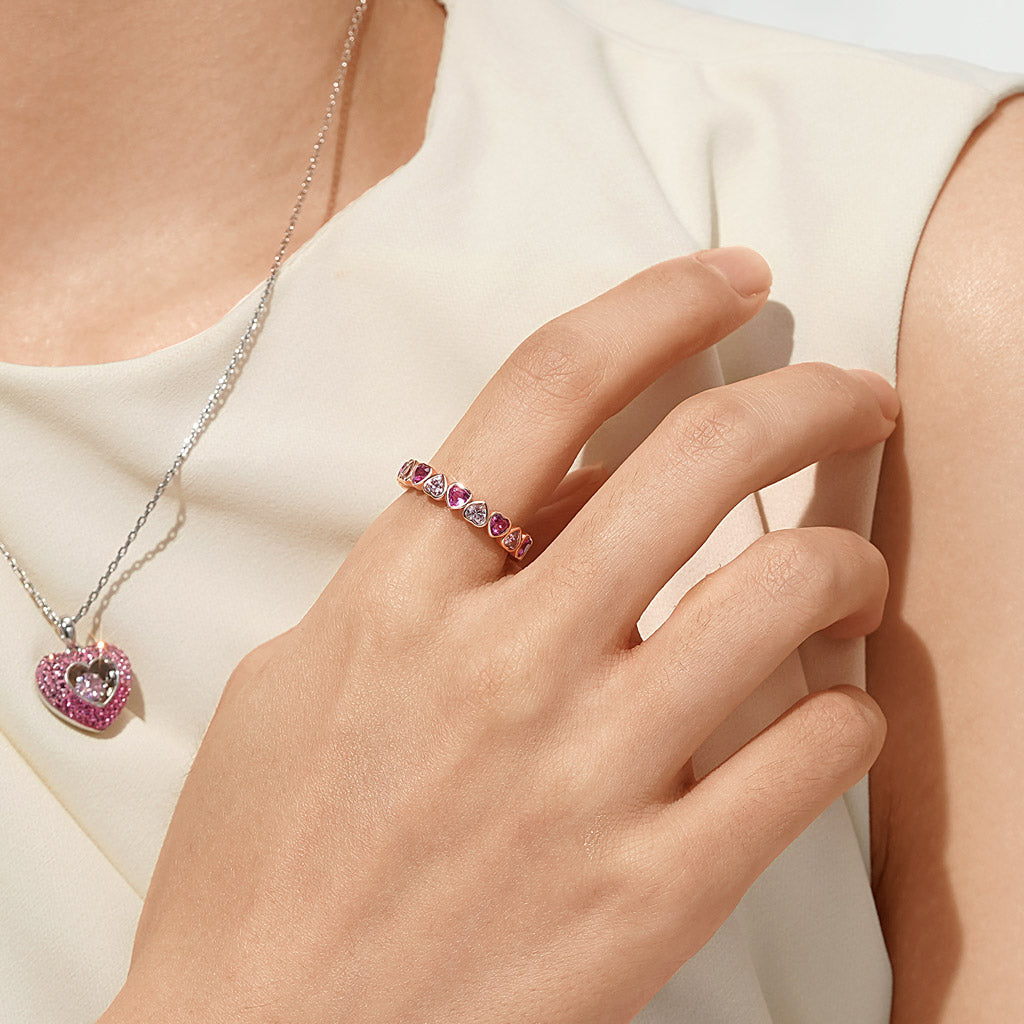 Gnoce Morganite Heart Bezel Ring_4